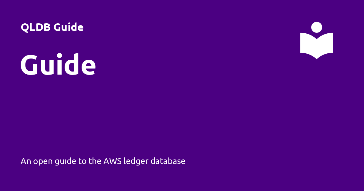 Guide QLDB Guide